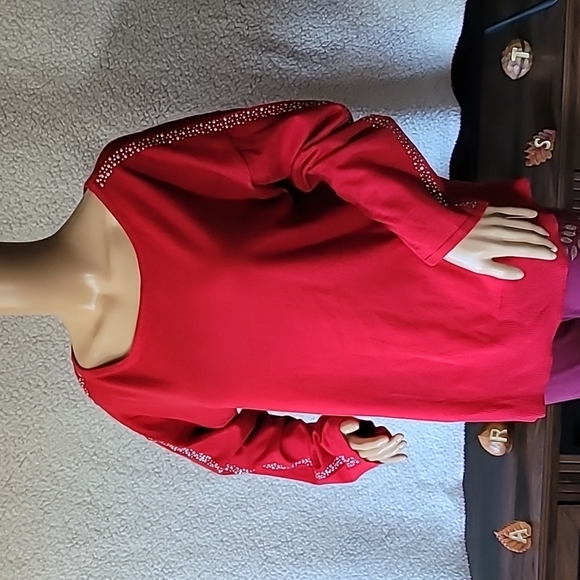 99 Jane Street Red Sweater 99 Jane Street Red Sweater 99 Jane Street Red… - Picture 7 of 16